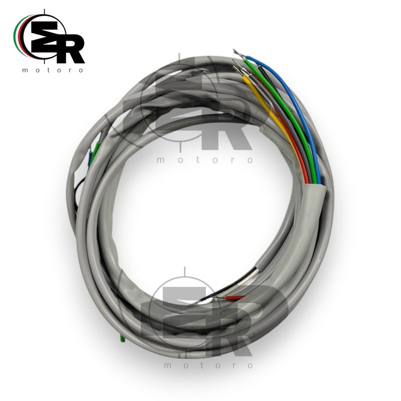 IMPIANTO ELETTRICO MOTOM 48 BOBINA ESTERNA GUAINA GRIGIA | MotoRo Motorparts