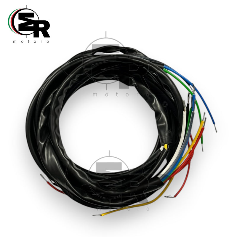 IMPIANTO ELETTRICO MOTOM 48 BOBINA ESTERNA GUAINA NERA | MotoRo Motorparts