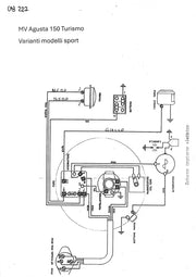 IMPIANTO ELETTRICO MV AUGUSTA 150 TURISMO | MotoRo Motorparts
