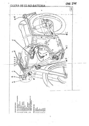 IMPIANTO ELETTRICO MOTO GILERA 98 NO BATTERIA | MotoRo Motorparts