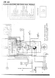 IMPIANTO ELETTRICO MOTO GUZZI FALCONE 500 CIVILE AVVIAMENTO PEDALE | MotoRo Motorparts