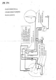 IMPIANTO ELETTRICO MOTO GUZZI DINGO 50cc/CROSS GRAN TURISMO BOB ESTERNA | MotoRo Motorparts