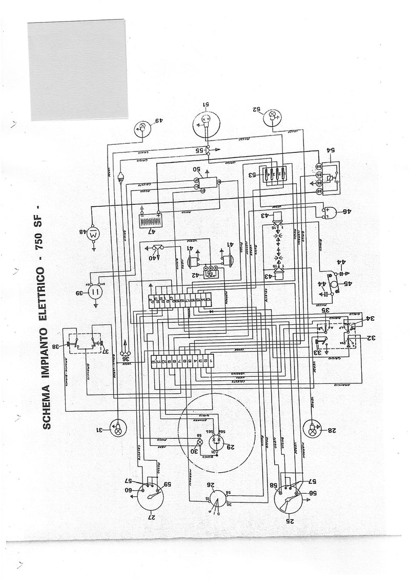 IMPIANTO ELETTRICO MOTO LAVERDA 750 SF/SF1/SF2/SF3 | MotoRo Motorparts