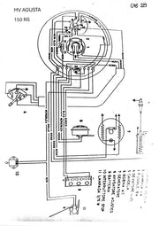 IMPIANTO ELETTRICO MV AGUSTA 150 RS/RSS | MotoRo Motorparts