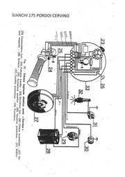 IMPIANTO ELETTRICO MOTO BIANCHI 175 PORDOI CERVINO | MotoRo Motorparts