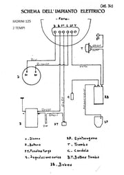 IMPIANTO ELETTRICO MORINI 125 2 TEMPI | MotoRo Motorparts