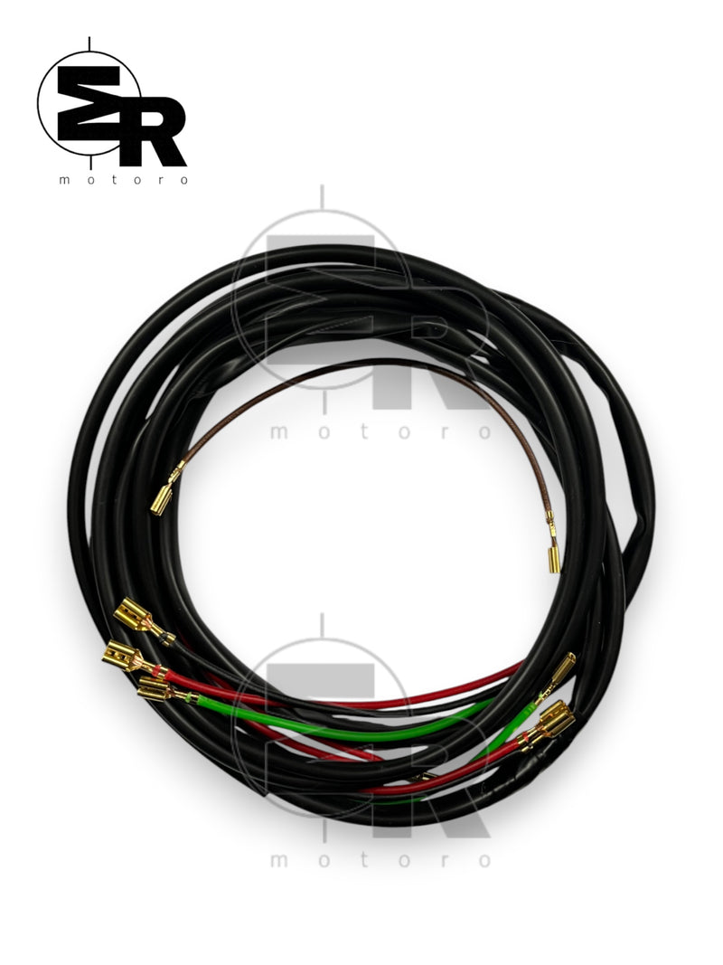 IMPIANTO ELETTRICO CABLAGGIO PIAGGIO SI PUNTINE GUAINA NERA | MotoRo Motorparts